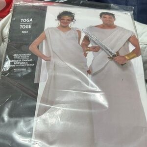 Party City White Toga Costume